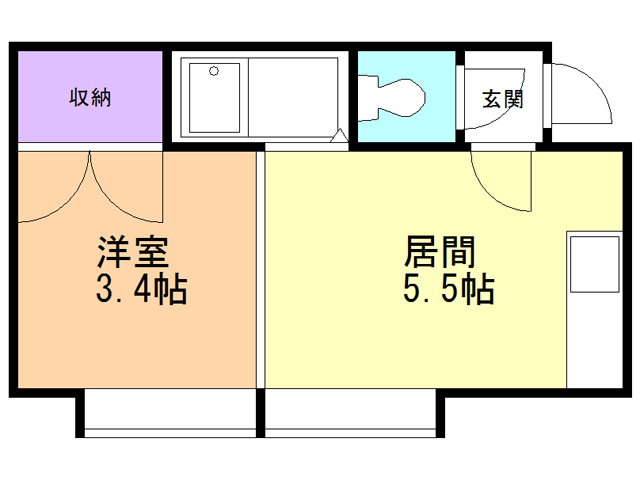 サウスキャロルＮｏ．１６の間取り