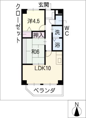 メゾンアベールの間取り