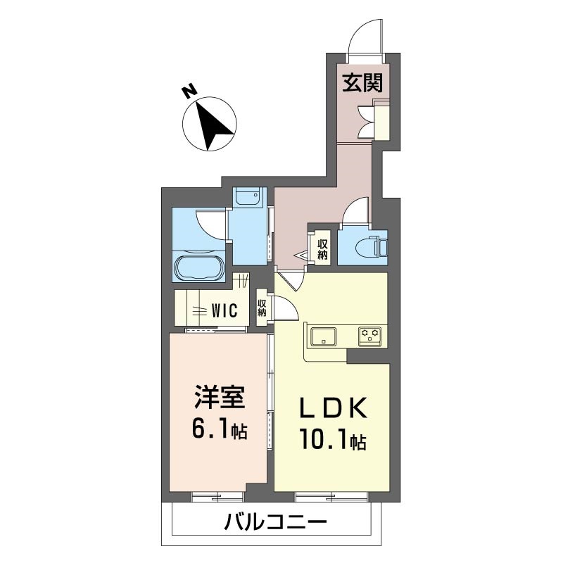 レモンズ　マンションの間取り