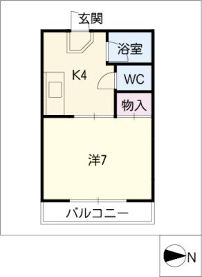 幸川ハイネスの間取り