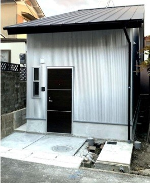 川上町平屋（東）の建物外観