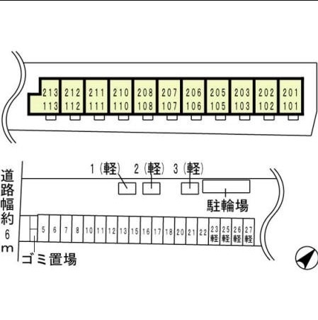 【守山市播磨田町のアパートのその他】