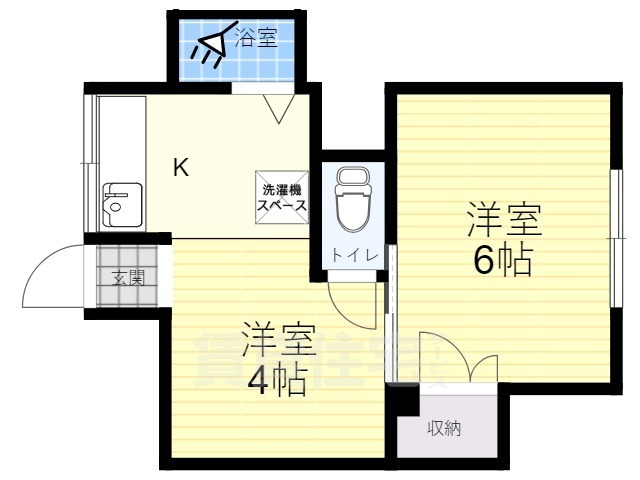 第一マンション堅田の間取り