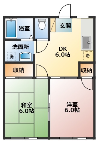 ドルチェU壱番館の間取り