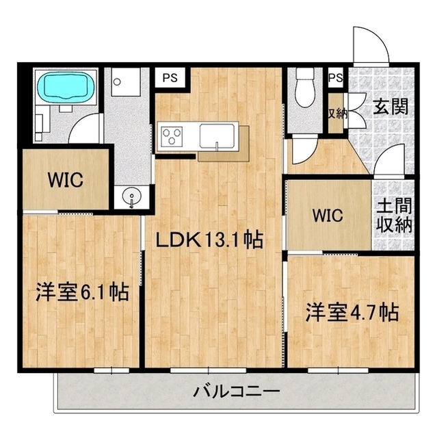 アンビハウス流星台の間取り