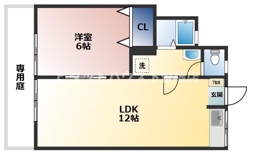 コーポさやの間取り