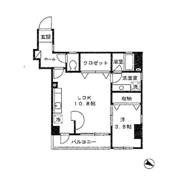 ヴェルシャトレーの間取り