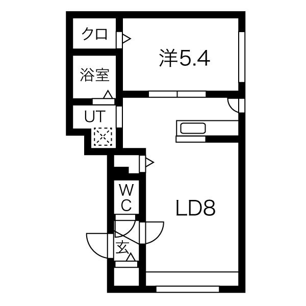 グランメール北16条の間取り