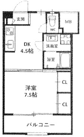 グリーンヒルズの間取り