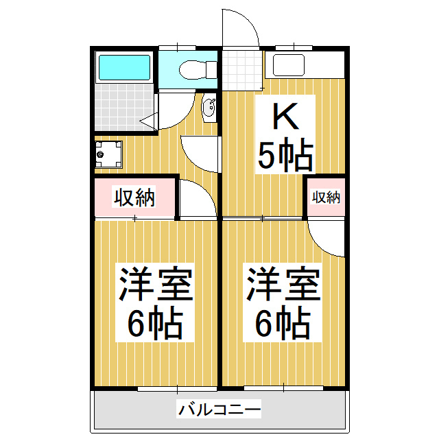 メゾン・ド・ヴェールαの間取り