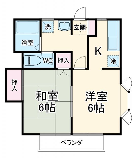 ＦＬＡＴ東深井の間取り