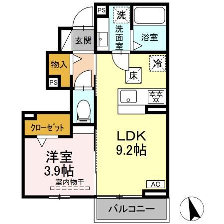 Casa arcaの間取り