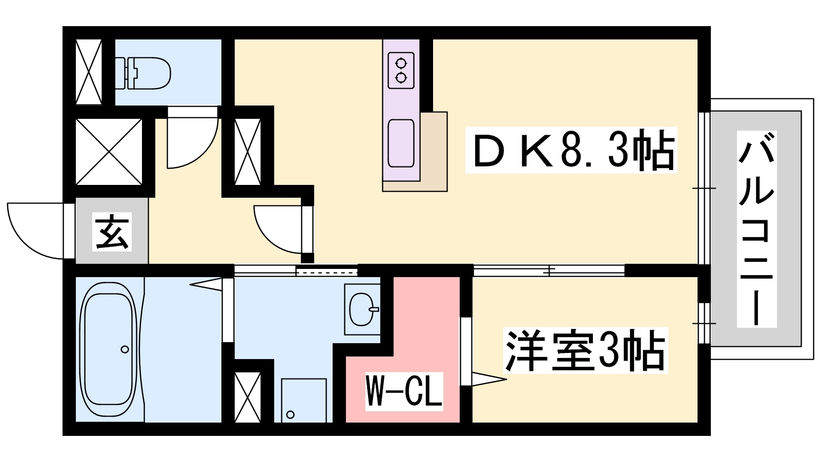 アーバンプラザの間取り