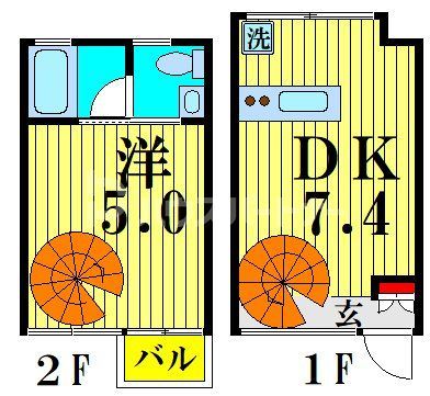 豊島区上池袋のマンションの間取り