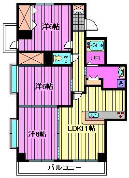 参道酸漿舎の間取り