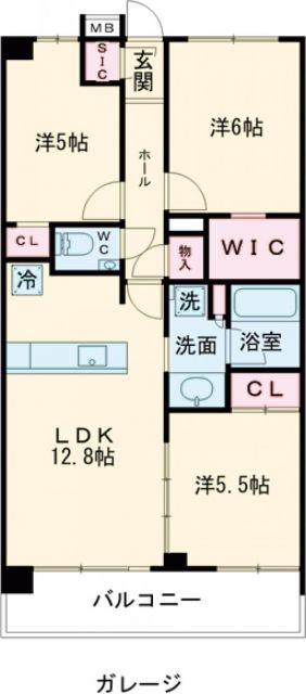 Ｎ－ｓｔａｇｅ船堀の間取り