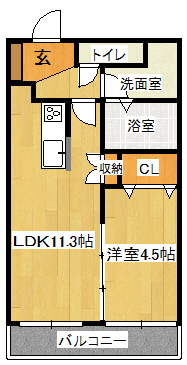 ミカミ本町の間取り