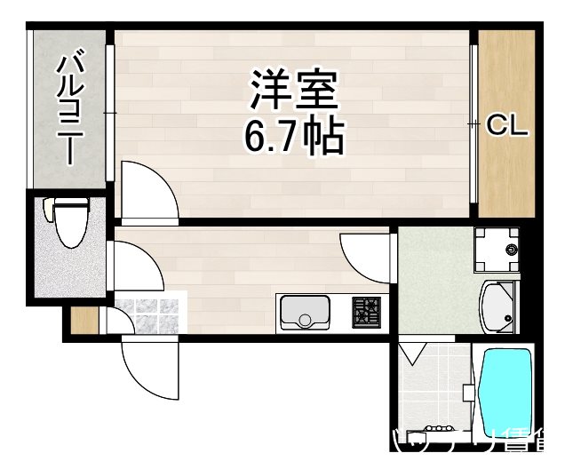 プルミエール角割町の間取り