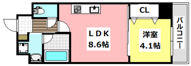 【箕面Pleasantの間取り】