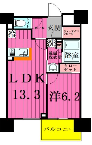 ベルヴュコート柏の間取り