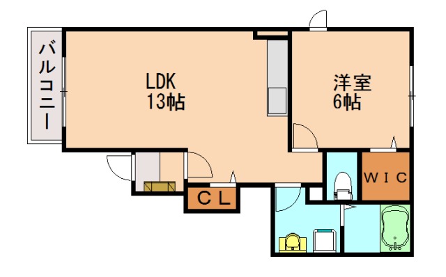 糟屋郡須惠町大字須惠のアパートの間取り