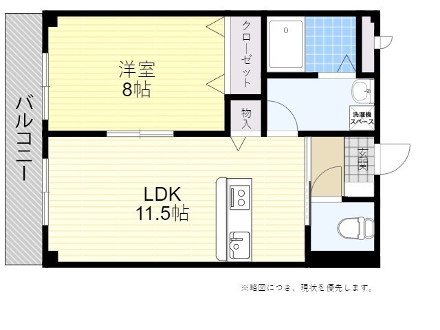 プレミール11番館の間取り