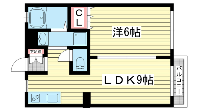 中山手ガーデンパレスD棟の間取り