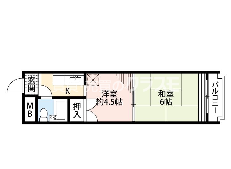 カワオトビルの間取り