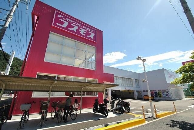 【広島市安佐北区深川のアパートのドラックストア】