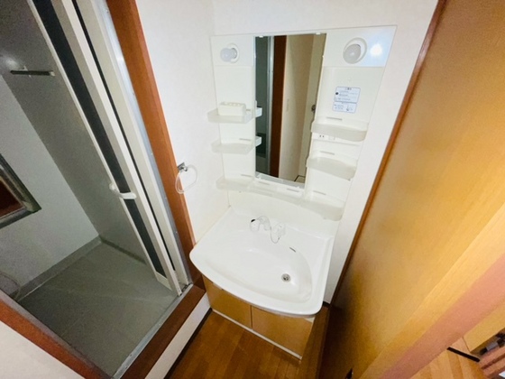 洗面設備　※別号室の写真です。