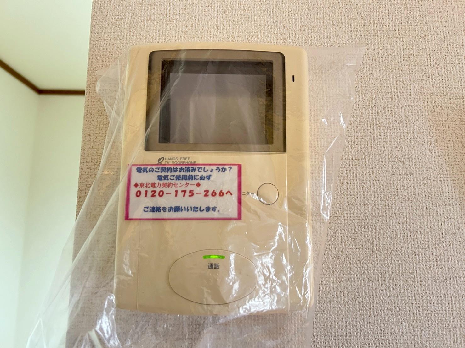 セキュリティ　モニタ付きインターホン