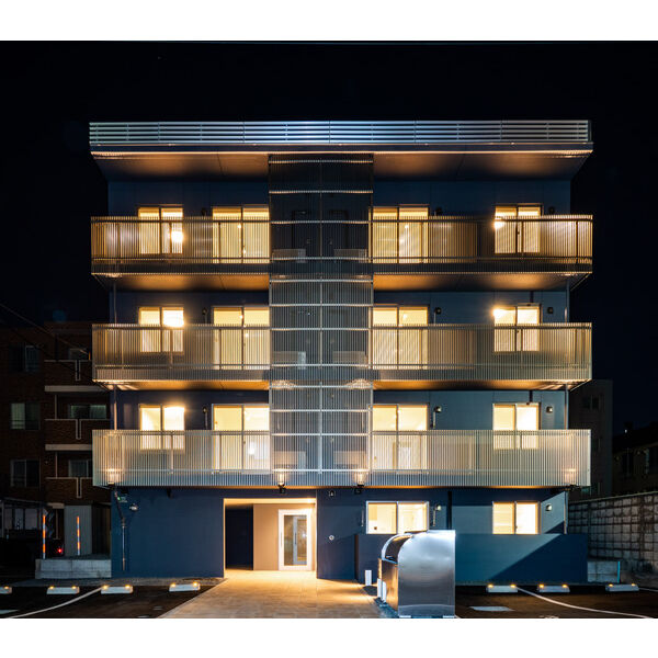 建物外観　◆中島公園徒歩10分の築浅デザイナーズ！◆ガスリミット付き♪