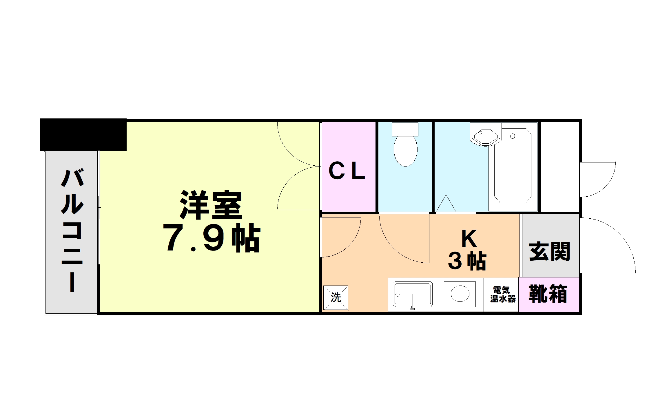 グランピアライフ宝町の間取り