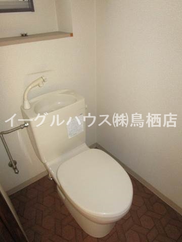【轟木ハイツD棟のトイレ】