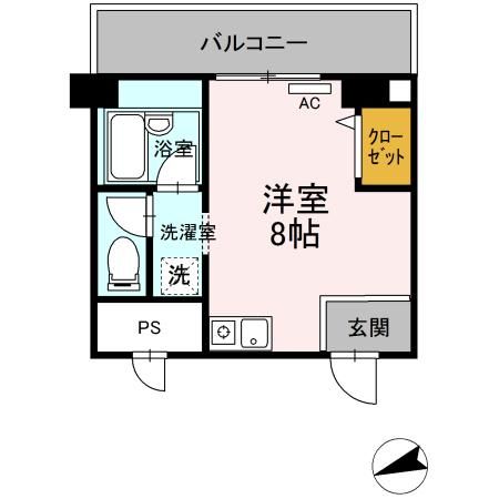 グレイスハイツ今浦の間取り