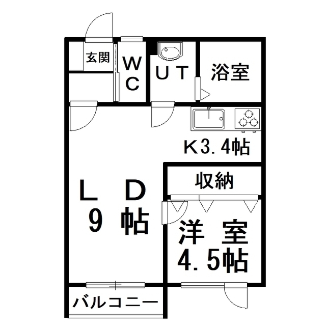 ヒルズグランフォーレの間取り