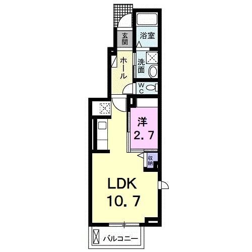 本町ハイツの間取り