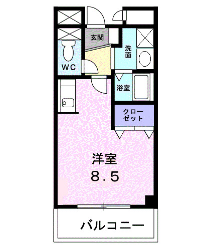 リーヴァ神石の間取り