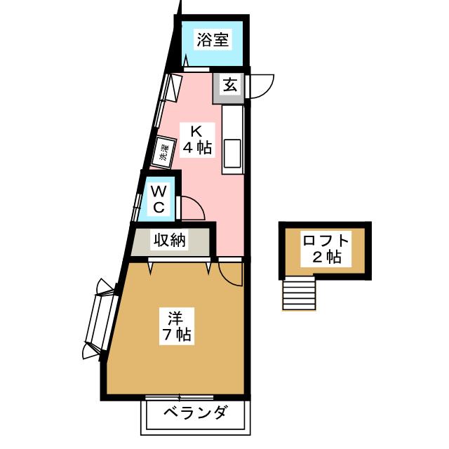 フォーティン八幡の間取り