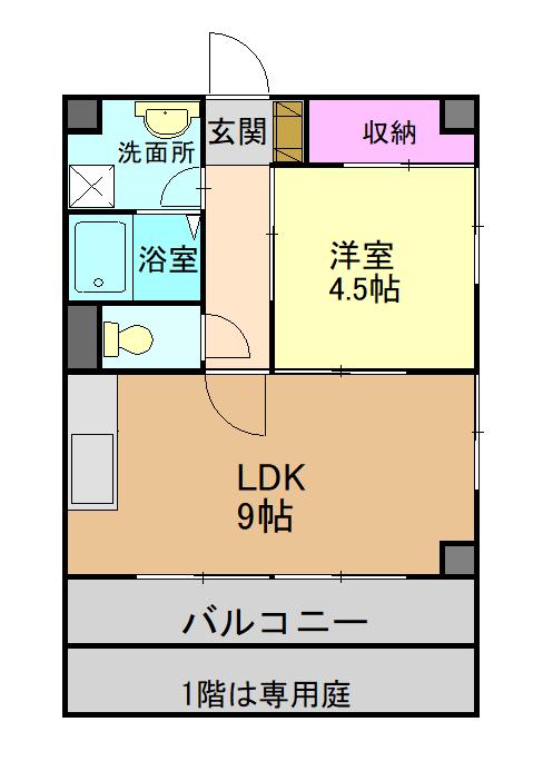 ソフィア２１溝之口の間取り