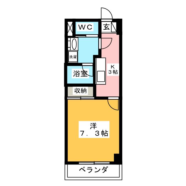 ピアチェーレアシタカの間取り