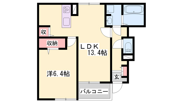 ル・レスト前田の間取り