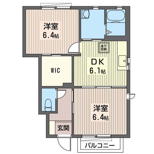 シャルマンFの間取り