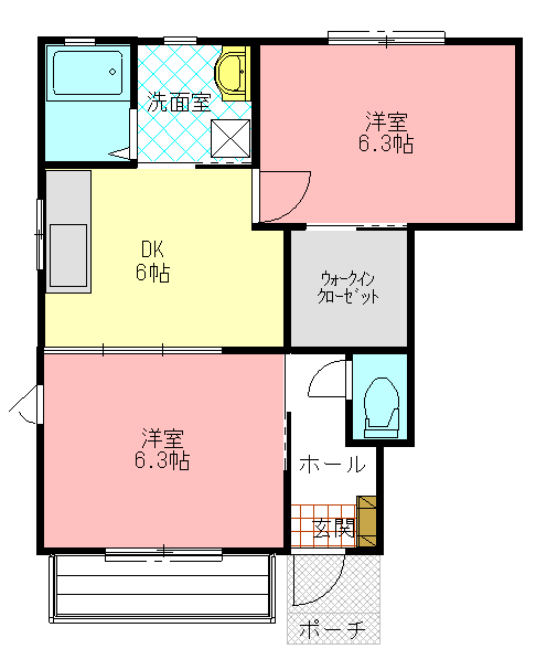 NKアムールIIIの間取り