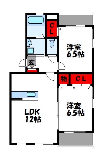 ヒルズ王子_間取り_0