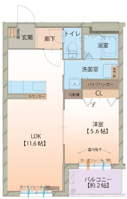 ハートフルブリーゼの間取り