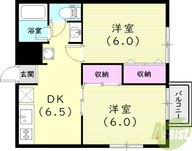 パークサイドハウスの間取り