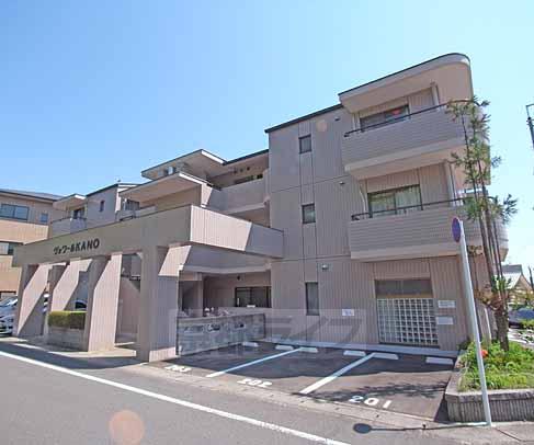 京都市左京区岩倉忠在地町のマンションの建物外観