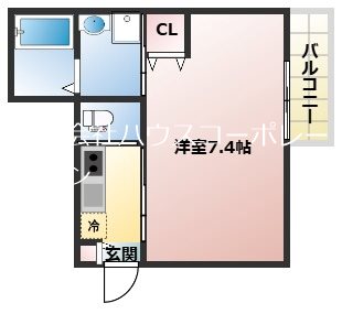 キャッスルコート塚口本町グレイスの間取り