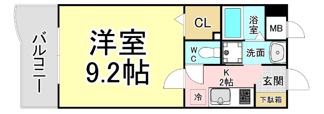 アビタシオン花の樹の間取り